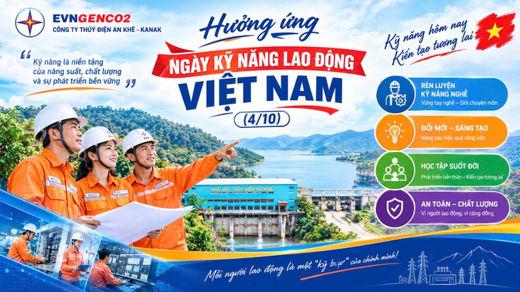 Thủy điện An Khê - Ka Nak hưởng ứng Ngày Kỹ năng lao động Việt Nam - Ảnh 3.