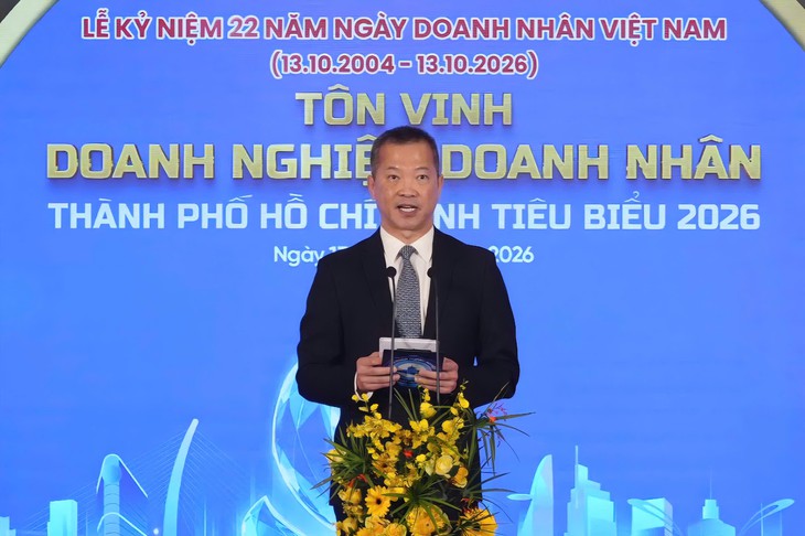 Tôn vinh 100 doanh nghiệp, 96 doanh nhân TP.HCM tiêu biểu năm 2026 - Ảnh 1.