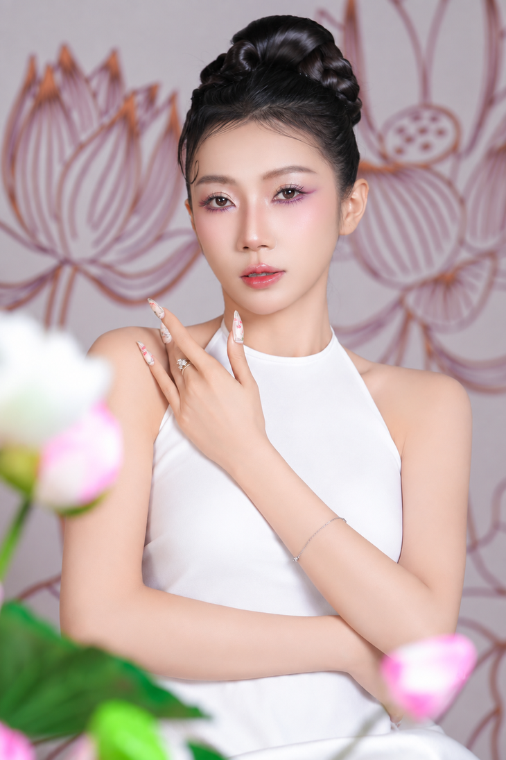 Top 24 Miss Charm Vietnam 2026 có mỹ nhân nói 4 thứ tiếng, TikToker triệu follow - Ảnh 8.
