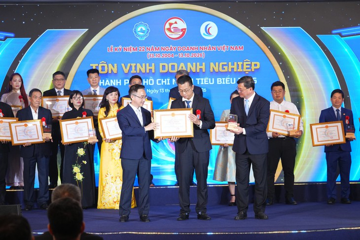 Tôn vinh 100 doanh nghiệp, 96 doanh nhân TP.HCM tiêu biểu năm 2026 - Ảnh 3.