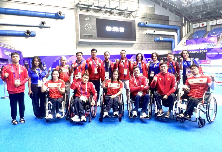 Đoàn thể thao người khuyết tật Việt Nam ổn định tại Nhật Bản, sẵn sàng cho Asian Para Games - Ảnh 1.