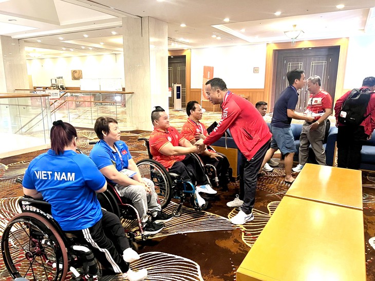 Đoàn thể thao người khuyết tật Việt Nam ổn định tại Nhật Bản, sẵn sàng cho Asian Para Games - Ảnh 2.