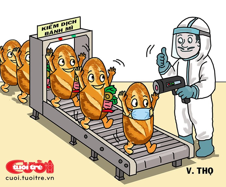 Bánh mì thịt, món ăn ngon, bổ, rẻ và... hồi hộp - Ảnh 1.