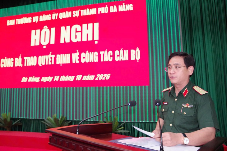 Đà Nẵng bổ nhiệm 77 cán bộ Ban chỉ huy quân sự cấp xã, phường, tất cả đều không phải người địa phương - Ảnh 2.