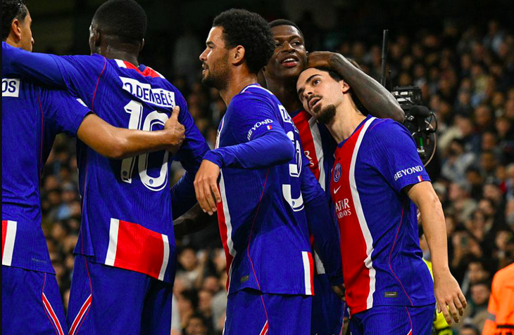 Haaland lập cú đúp, Man City vẫn thua PSG trên sân nhà - Ảnh 1.