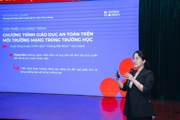 Cục An ninh mạng đào tạo chuyên gia bảo vệ trẻ em trên không gian mạng - Ảnh 2.