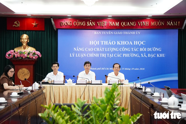 Giáo dục lý luận chính trị là mạch nguồn tạo bản lĩnh, năng lực cho cơ sở - Ảnh 1.