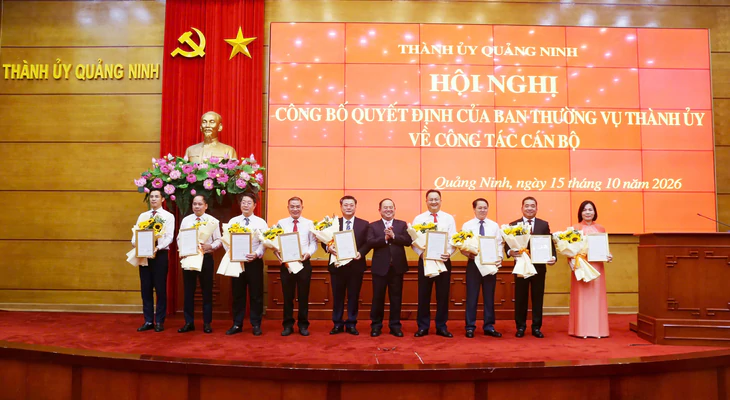 Quảng Ninh điều động, bổ nhiệm loạt cán bộ chủ chốt - Ảnh 1.