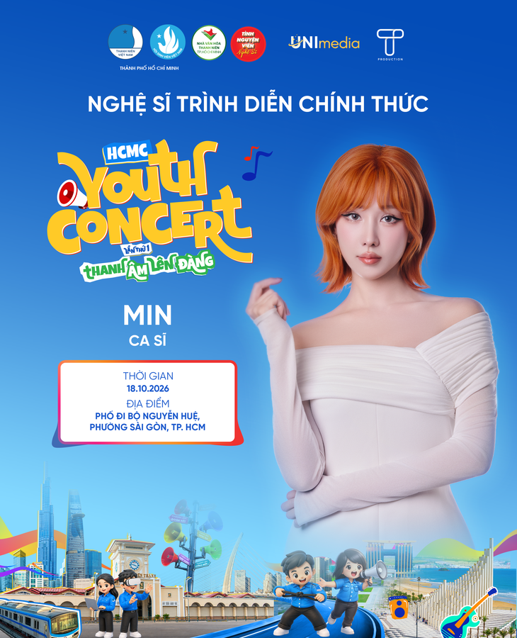 Sẵn sàng cháy hết mình cùng dàn Line-up đình đám tại 'HCM Youth Concert 2026' - Ảnh 4.