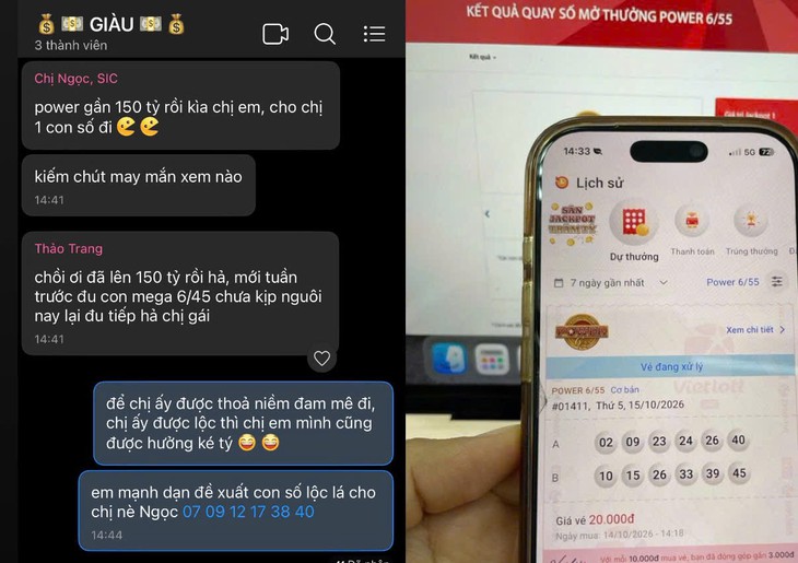 Jackpot Power 6 / 55 đạt 150 tỉ đồng và sức hút xổ số Vietlott 2026 - Ảnh 3.