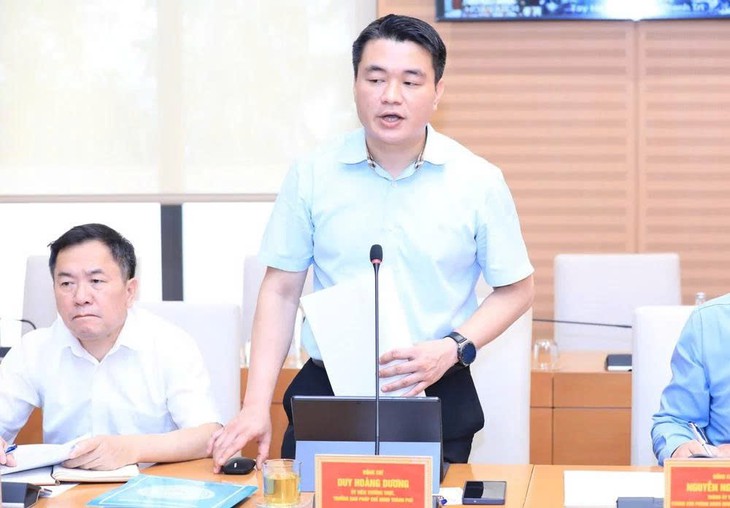 Điều động ông Duy Hoàng Dương tới Sở Tư pháp Hà Nội để bầu làm Giám đốc Sở  - Ảnh 1.