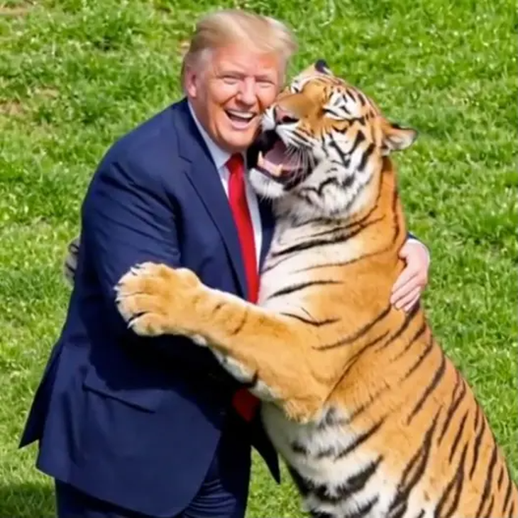 Ông Trump gây phẫn nộ vì đăng video AI chế giễu vụ hổ vồ chết người - Ảnh 1.