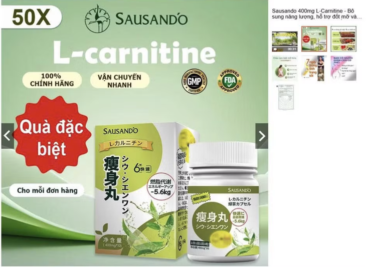 Bộ Y tế yêu cầu gỡ khỏi sàn Shopee viên uống giảm cân vì giấy công bố không có thật - Ảnh 1.