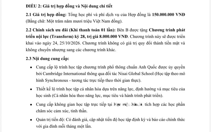 Ma trận homeschooling: Bản hợp đồng 'cầm dao đằng lưỡi' và những cơ sở 'chui'… chuẩn quốc tế - Ảnh 2.