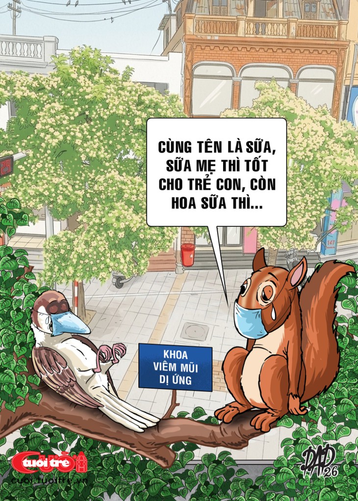 'Sữa' này  thì coi chừng cái mũi - Ảnh 1.