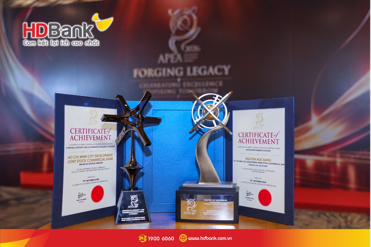 APEA 2026 vinh danh HDBank về quản trị bền vững và minh bạch - Ảnh 1.