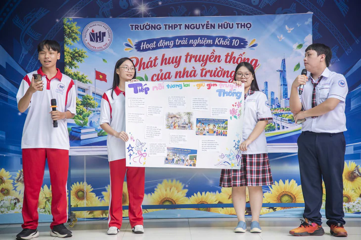 Thực hiện Thông tư 85, một trường THPT ở TP.HCM sẽ dạy học 4 ngày/ tuần - Ảnh 1.