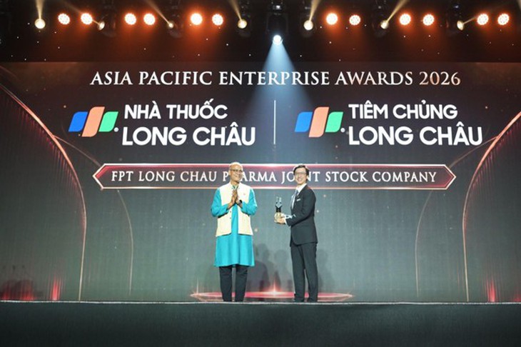 Enterprise Asia vinh danhLong Châu là “Doanh nghiệp xuất sắc Châu Á”, ghi nhận năng lực quản trị và đổi mới - Ảnh 1.