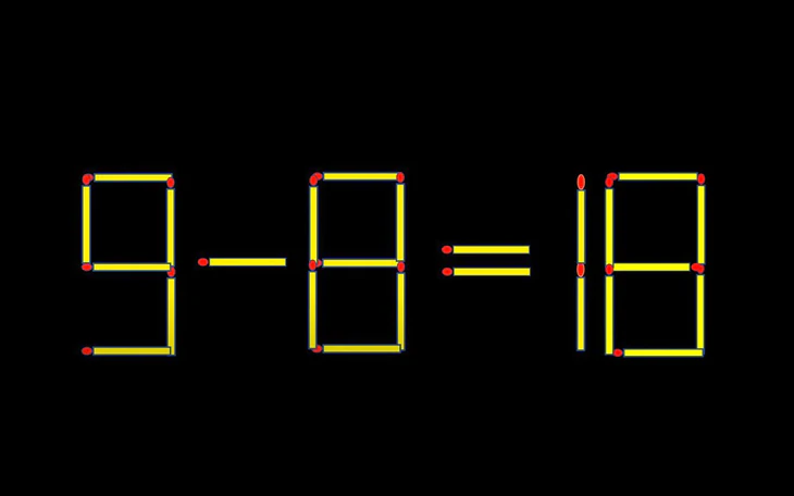 Thử tài IQ: Di chuyển một que diêm để 8+11=8 thành phép tính đúng - Ảnh 7.