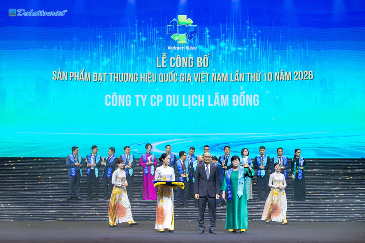 Dalattourist lần thứ 4 liên tiếp đạt Thương hiệu quốc gia - Ảnh 1.