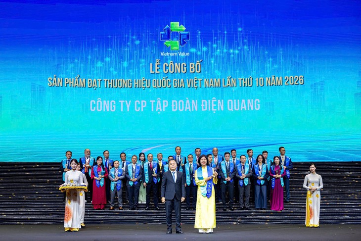 Điện Quang lần thứ 9 đạt Thương hiệu quốc gia Việt Nam - Ảnh 1.