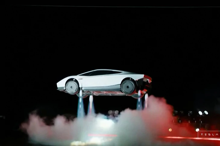 Tesla biến Roadster thành xe điện 'biết bay' nhờ công nghệ tên lửa? - Ảnh 2.