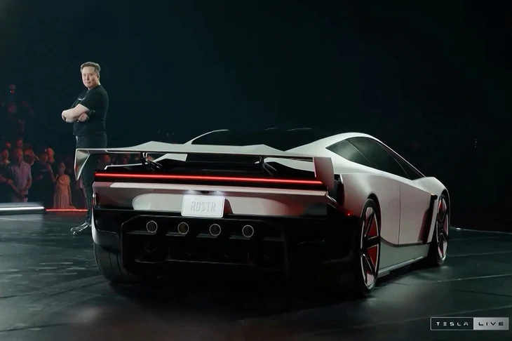 Tesla biến Roadster thành xe điện 'biết bay' nhờ công nghệ tên lửa? - Ảnh 1.