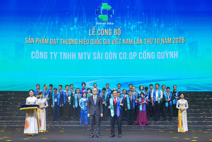 Co.opmart đạt Thương hiệu Quốc gia Việt Nam 2026 - Ảnh 2.