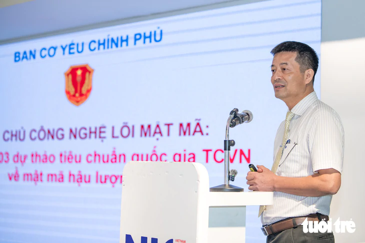 Làm chủ công nghệ lõi mật mã, Ban Cơ yếu Chính phủ công bố 3 dự thảo tiêu chuẩn quốc gia về mật mã hậu lượng tử - Ảnh 2.