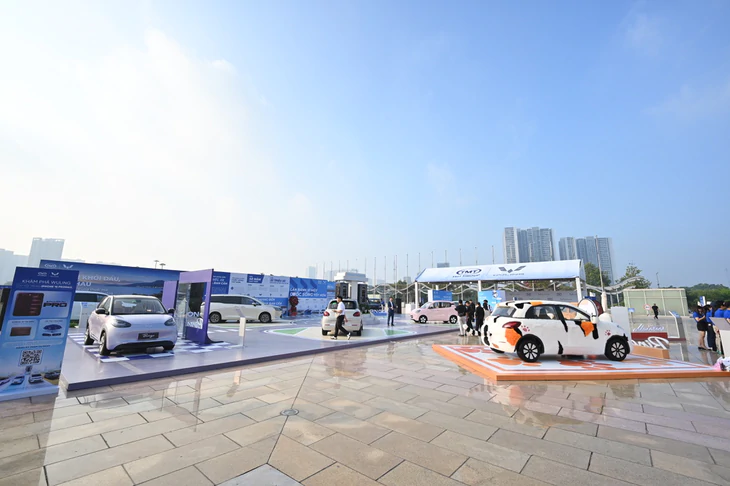Loạt mẫu xe điện của Trung Quốc được giới thiệu, rẻ nhất gần 300 triệu đồng - Ảnh 3.