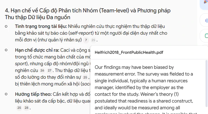 Cách dùng AI hỗ trợ đọc, đối chiếu tài liệu khi làm luận văn - Ảnh 4.