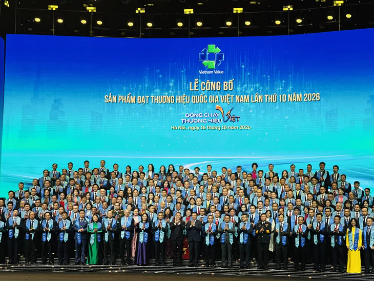 Co.opmart đạt Thương hiệu Quốc gia Việt Nam 2026 - Ảnh 1.