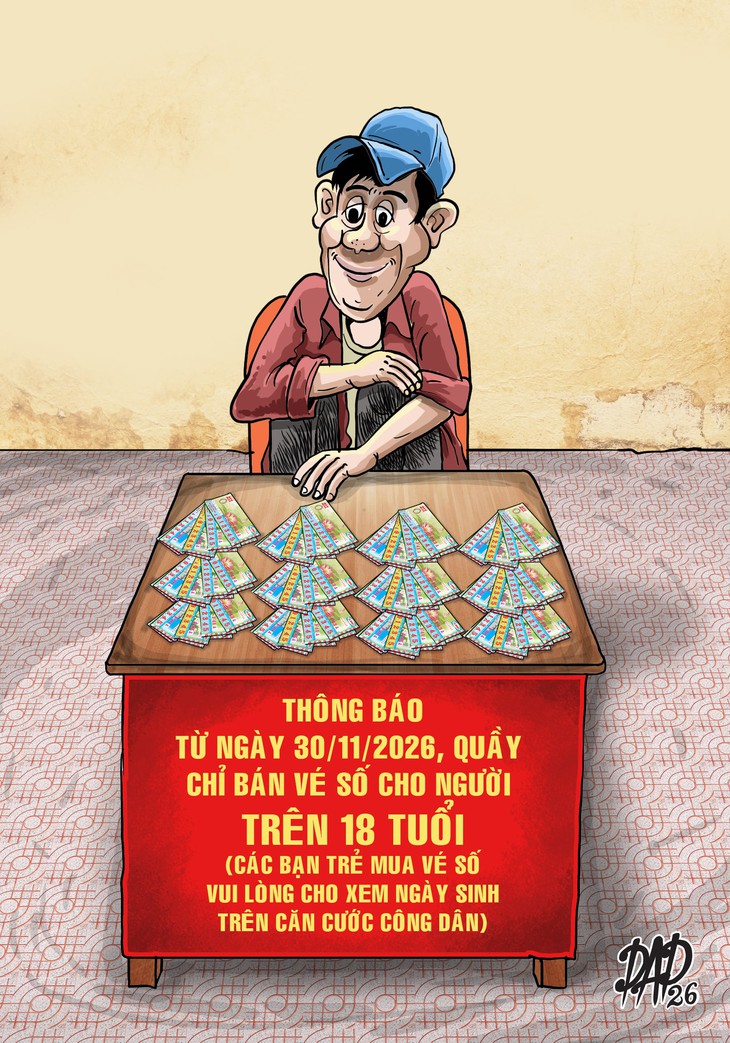 Mua vé số khác với mua thuốc lá, rượu bia - Ảnh 1.