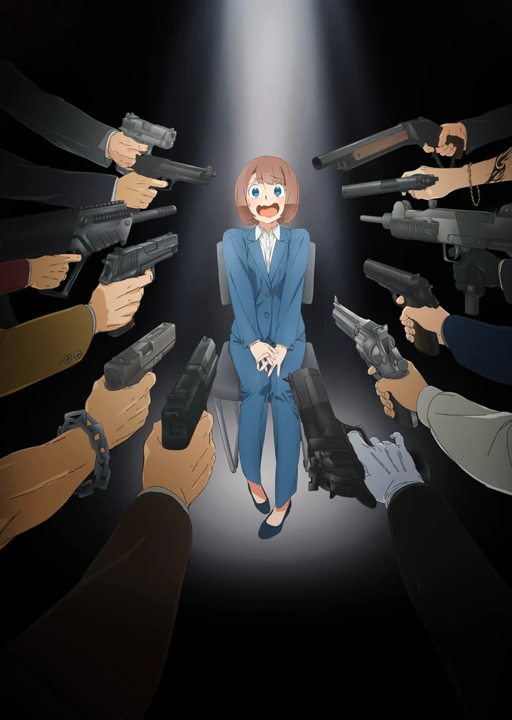 Manga hài về nữ nhân viên chuyển nghề sát thủ được chuyển thể anime - Ảnh 1.