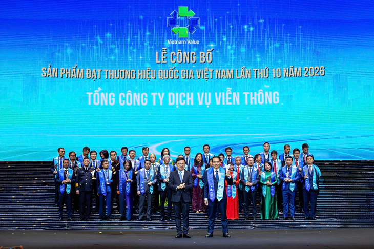 Ba dịch vụ của VNPT đạt Thương hiệu quốc gia Việt Nam năm 2026 - Ảnh 1.