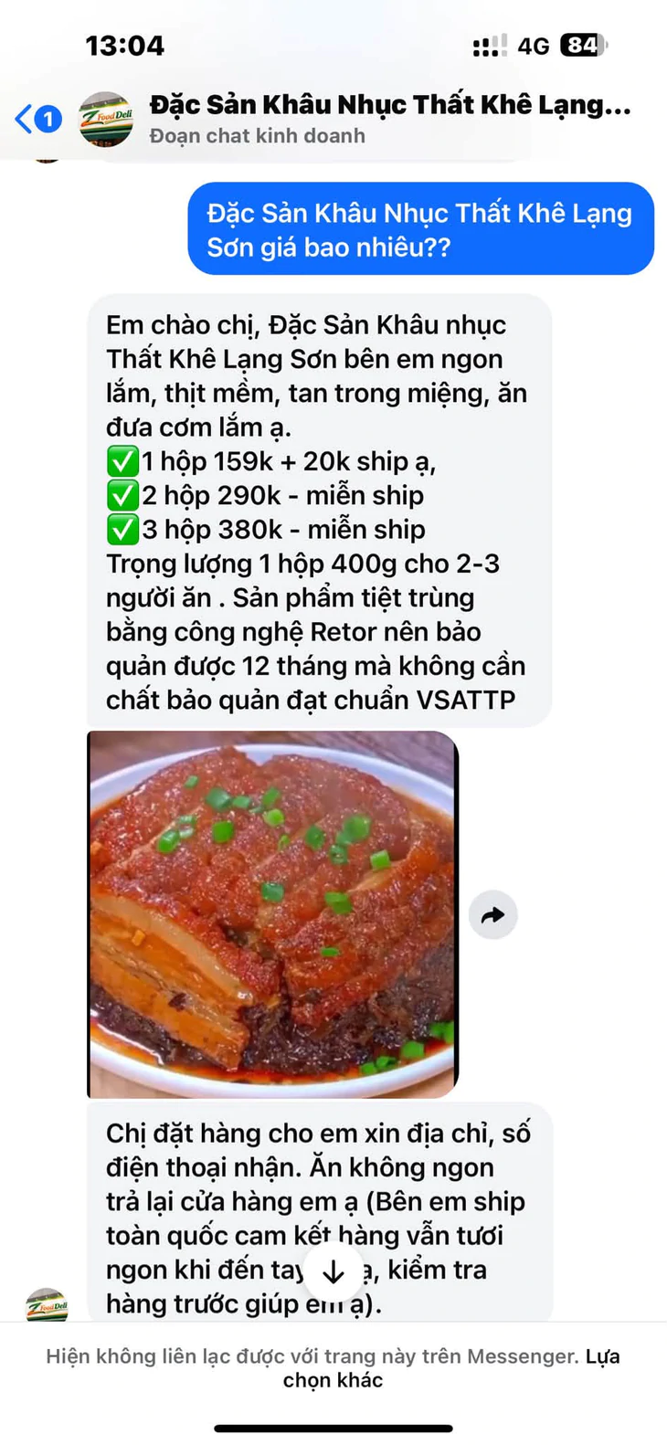 Mua đặc sản khâu nhục Lạng Sơn, nhận về cục xương móng giò - Ảnh 5.