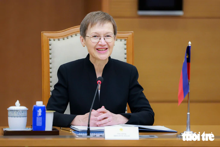 Lễ đón Thủ tướng Công quốc Liechtenstein lần đầu tiên thăm Việt Nam - Ảnh 10.