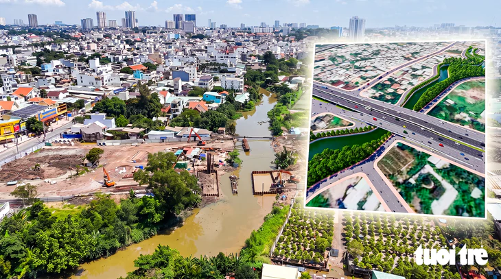 Rạch Thủ Đức sẽ được mở rộng gần gấp 3 lần, nạo vét sâu hơn 3m - Ảnh 1.