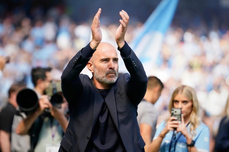 HLV Man City lập thành tích chưa từng có tại Ngoại hạng Anh - Ảnh 1.
