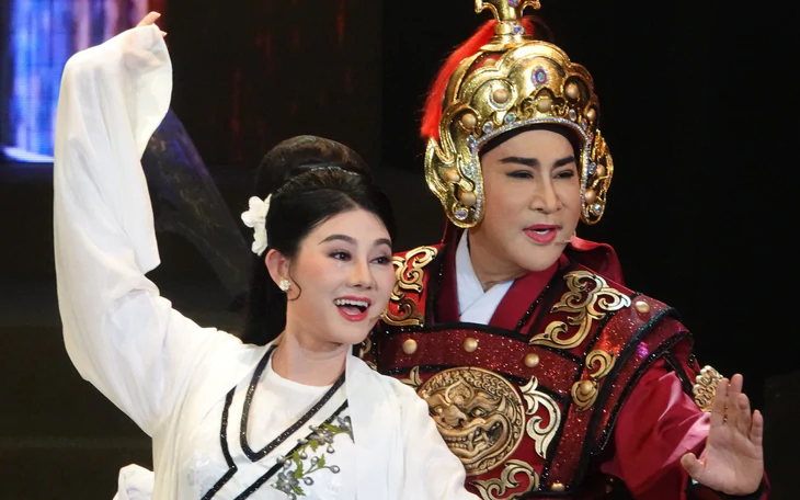 Phương Mỹ Chi căng thẳng khi vô câu vọng cổ trong Chiếc lược ngà - Ảnh 5.