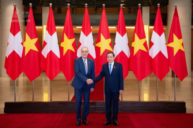 Chủ tịch Quốc hội đề nghị Thụy Sĩ thúc đẩy phê chuẩn FTA Việt Nam - EFTA - Ảnh 1.