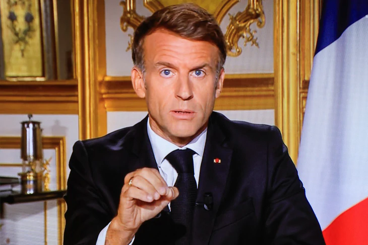 Ông Macron phát biểu về tình hình tại Pháp - Ảnh 1.