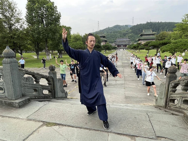Phái Võ Đang bất ngờ tổ chức 'đại hội võ lâm' cho làng kung fu Trung Quốc - Ảnh 3.