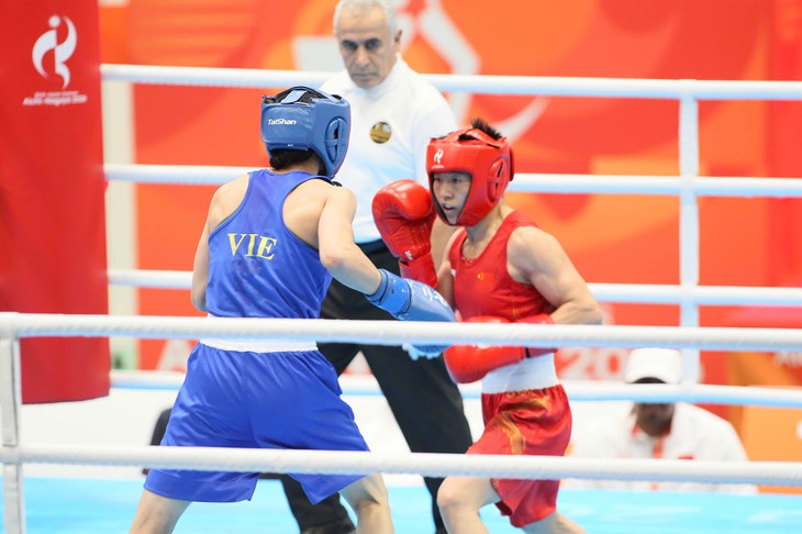Nguyễn Thị Tâm giành tấm HCB lịch sử cho boxing Việt Nam ở Asiad - Ảnh 2.