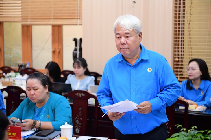 Ông Lê Quốc Phong: Tập trung bố trí nhân sự cho tổ chức công đoàn khu công nghiệp, khu chế xuất - Ảnh 2.
