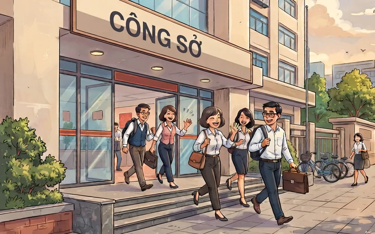 Bữa cơm trưa của cán bộ: Đừng cứng nhắc, cũng đừng dễ dãi - Ảnh 1.