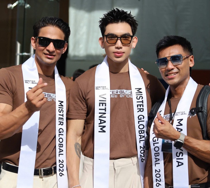 Trương Trọng Hiếu và những đối thủ Đông Nam Á tại Mister Global 2026 - Ảnh 1.