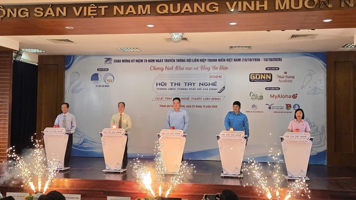 Hơn 300 người trẻ tham gia hội thi tay nghề làm bánh tại TP . HCM năm 2026 - Ảnh 1.