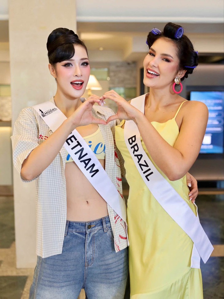 Mai Anh nối bước Khả Trang, Quỳnh Hoa chinh phục Siêu mẫu Quốc tế - Ảnh 8.