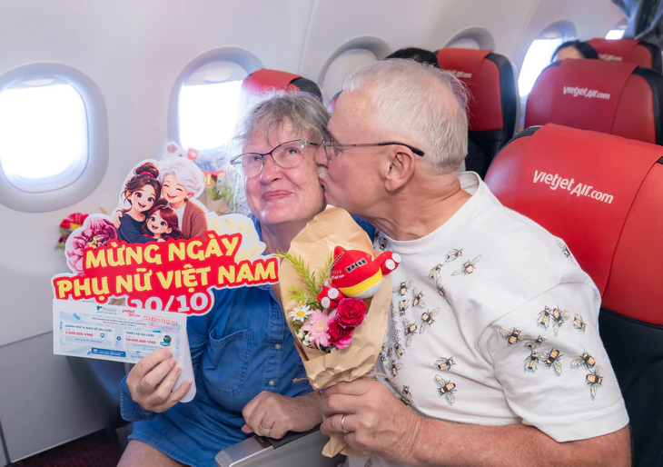 Cùng Vietjet trao gửi ngọt ngào đến một nửa xinh đẹp của thế giới nhân ngày 20-10 - Ảnh 4.